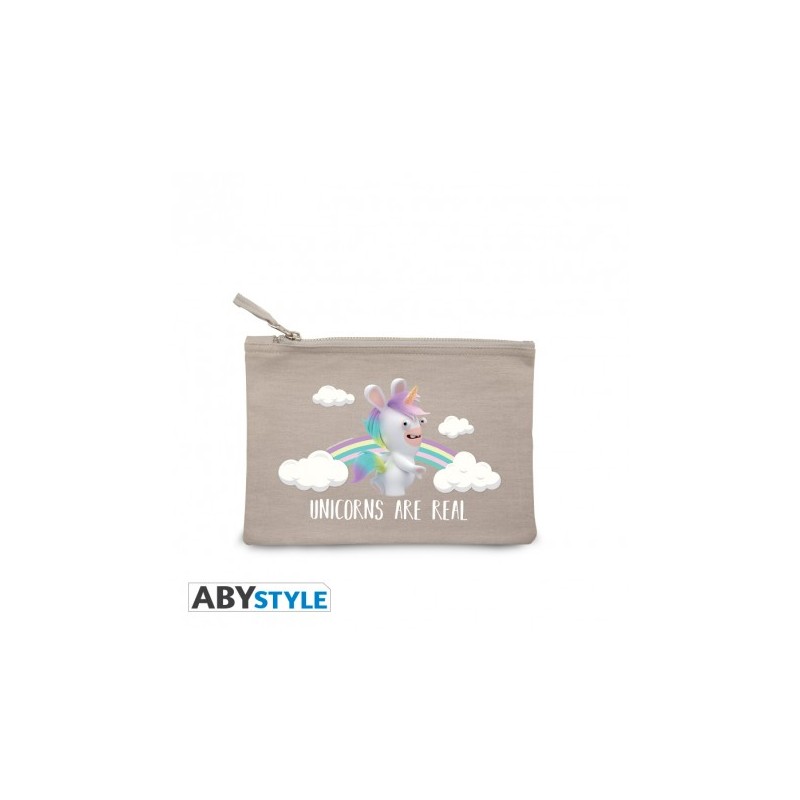 Écriture - Trousse - Lapin Crétin - Lapin Licorne