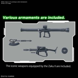 Maquette - High Grade - Gundam - MS-06 Zaku II