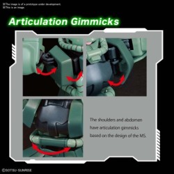 Maquette - High Grade - Gundam - MS-06 Zaku II
