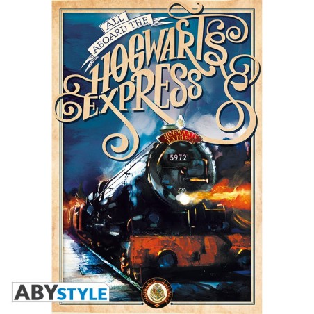 Poster - Roulé et filmé - Harry Potter - Poudlard Express