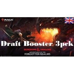 Cartes (JCC) - Pack de 3 Boosters de Draft - Magic The Gathering - Forgotten Realms - Draft Booster 3pck