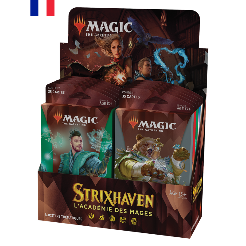 Cartes (JCC) - Booster sous Blister - Magic The Gathering - MTG-Theme Booster (5) - Strixhaven: School of Mages