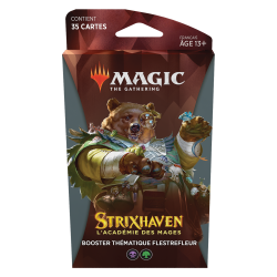 Cartes (JCC) - Booster sous Blister - Magic The Gathering - MTG-Theme Booster (5) - Strixhaven: School of Mages