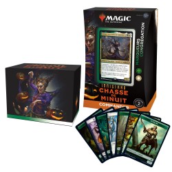 Cartes (JCC) - Deck - Magic The Gathering - Innistrad - Chasse de Minuit - Commander Deck - Marqueurs Congrégation
