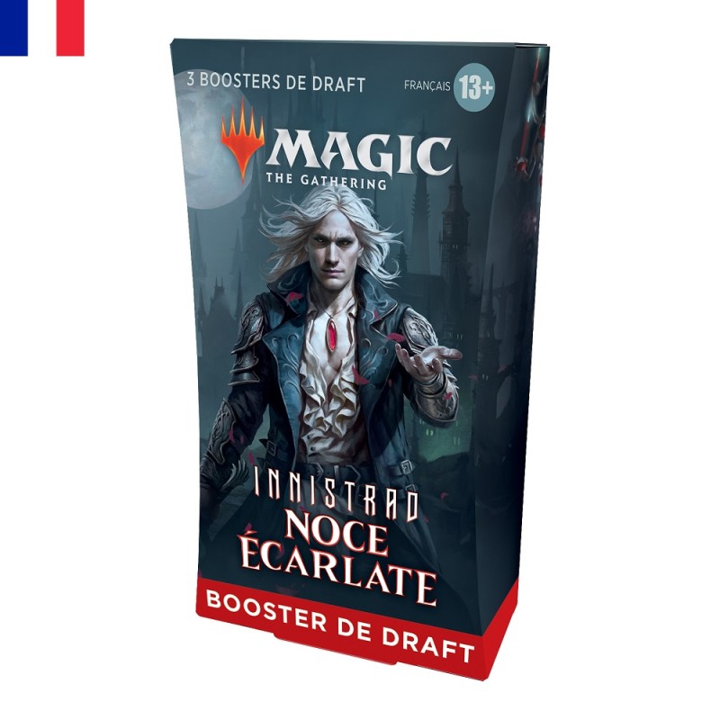 Trading Cards - Draft 3 Boosters Pack - Magic The Gathering - Draft Booster 3 pack - Crimson Vow