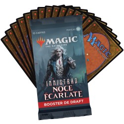 Trading Cards - Draft 3 Boosters Pack - Magic The Gathering - Draft Booster 3 pack - Crimson Vow