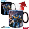 Mug - Thermal - Warhammer 40K - Ultimamarine & Black Legion