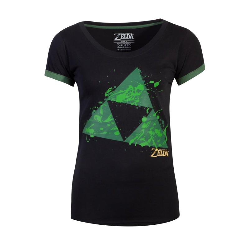 T-shirt - Zelda - Triforce Splatter
