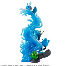 Figurine Statique - Pokemon - Type Eau "Dive to Blue"