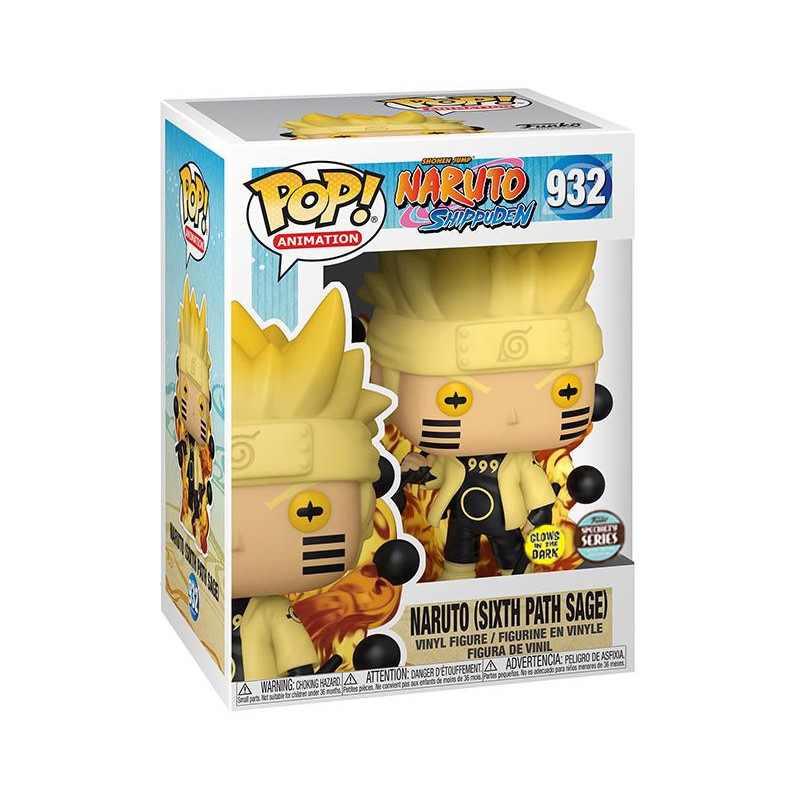 POP - POP Animation - Naruto - 932 - Naruto Six Path Sage (Glow) - Special Edition