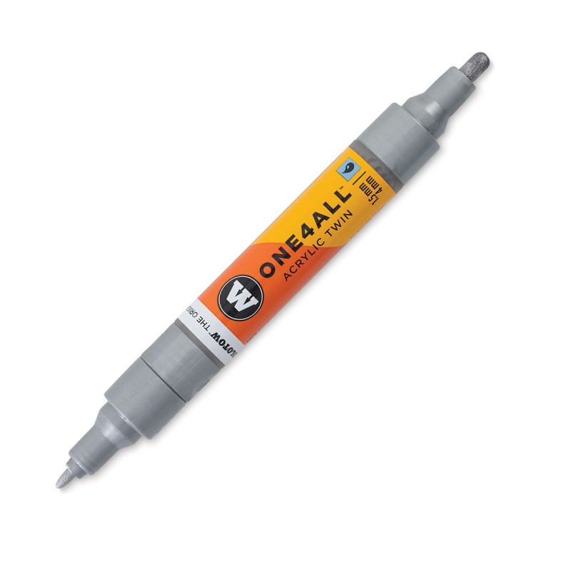 Model marker - Model Kit Accessories - Acrylic Twin Metallic Silver