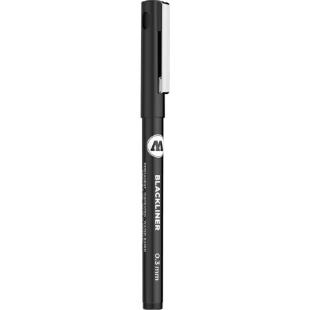 Marqueur pour maquettes - Accessoires maquettes - MOLOTOW - Blackliner 0,3mm