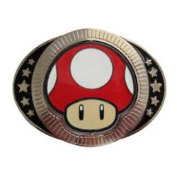 Belt - Super Mario - Mushroom - Belt Buckle