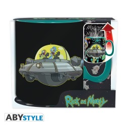 Mug - Thermo-réactif - Rick & Morty - Vaisseau