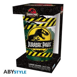 Verre - XXL - Jurassic Park - Danger high voltage