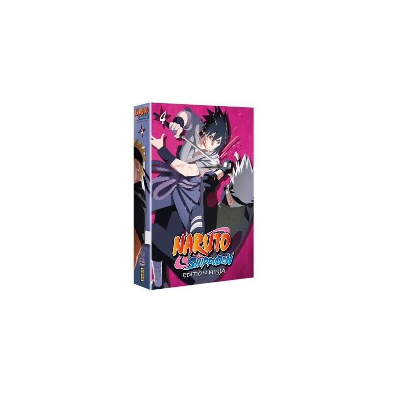 DVD - Naruto - Naruto Shippuden - Partie 4 - Édition Ninja - DVD