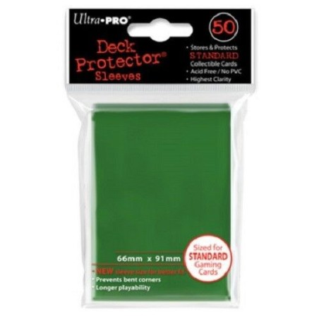 Protège-cartes - 50 pcs - Vert
