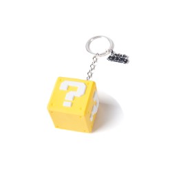 Keychain - 3D - Nintendo - Question Mark Box