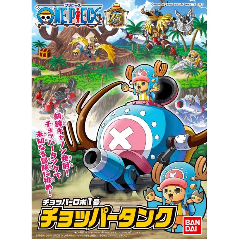 Maquette - One Piece - Chopper Robot (1) - Chopper Tank - Tony Tony Chopper