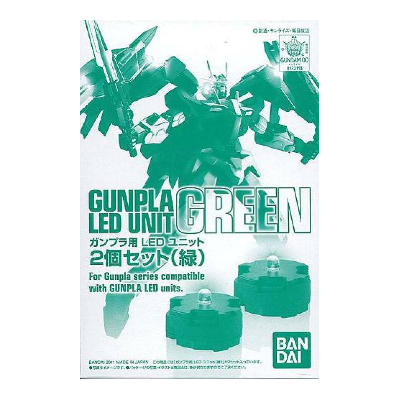 Model - Gundam - CS SUPPORT PARTS - 2 LED UNIT SET (GREEN)