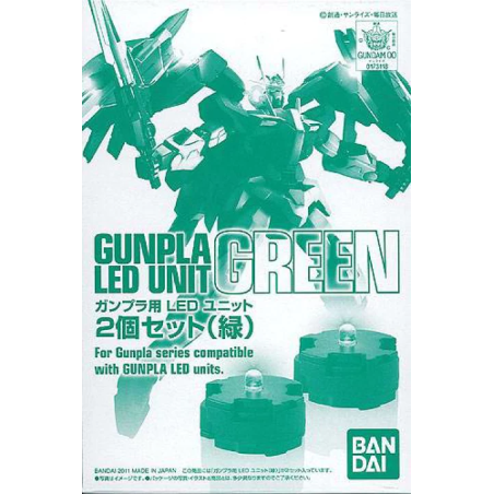 Model - Gundam - CS SUPPORT PARTS - 2 LED UNIT SET (GREEN)
