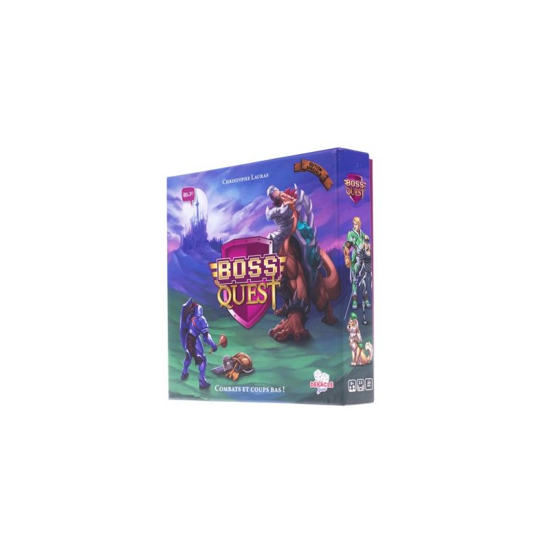 Board Game - Confrontation - Cards - Boss Quest