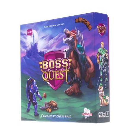 Board Game - Confrontation - Cards - Boss Quest