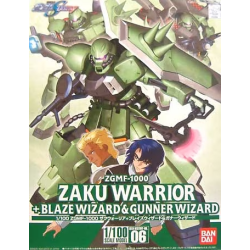 Model - Reborn 100 - Gundam - Zaku Warrior + Blaze & Gunner