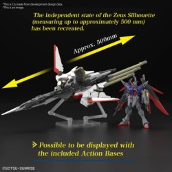 Model - High Grade - Gundam - Destiny Spec II & Zeus Sillouette