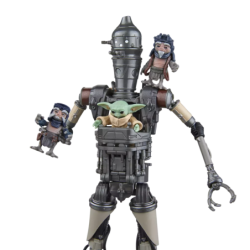 Figurine articulée - The Black Series Deluxe - Star Wars - IG-12 et Grogu