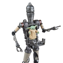 Figurine articulée - The Black Series Deluxe - Star Wars - IG-12 et Grogu