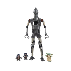 Figurine articulée - The Black Series Deluxe - Star Wars - IG-12 et Grogu
