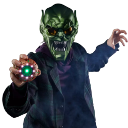 Figurine articulée - Spider-Man - Bombe-Citrouille Électronique - Bouffon Vert