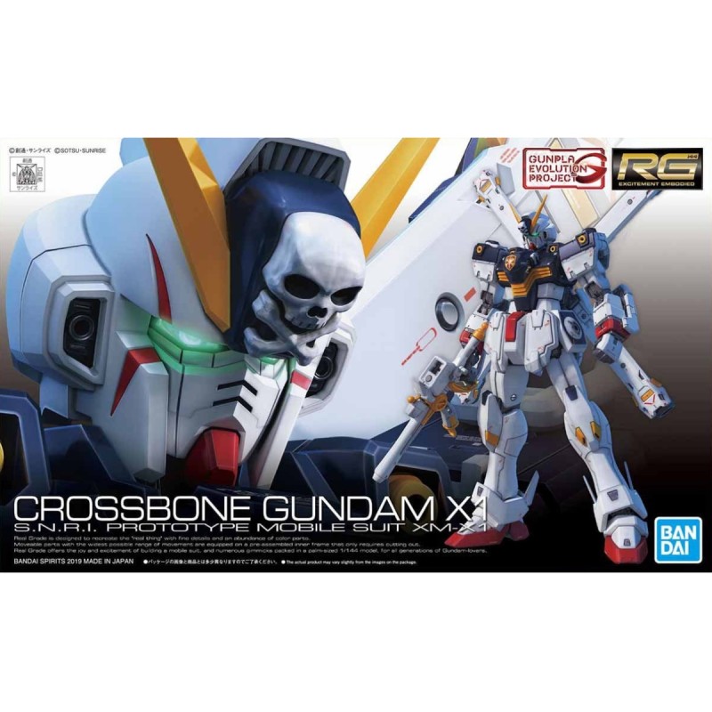 Model - Real Grade - Gundam - Crossbone