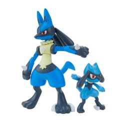 Model - Pokepla - Pokemon - Riolu & Lucario
