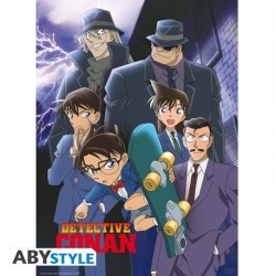 Poster - À plat - Détective Conan - Groupe