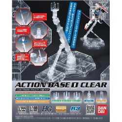 Model accessories - Action Base - Gundam - Clear base