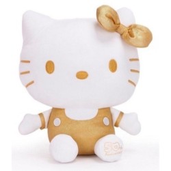 Peluche - Sanrio - 50th anniv. Or - Hello Kitty