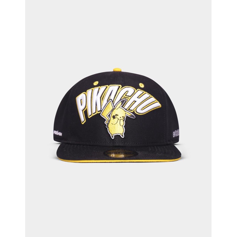Cap - Snap Back - Pokemon - Embarrassed - Pikachu