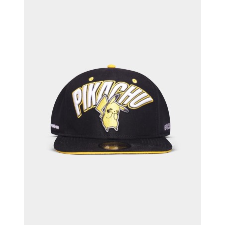 Cap - Snap Back - Pokemon - Embarrassed - Pikachu