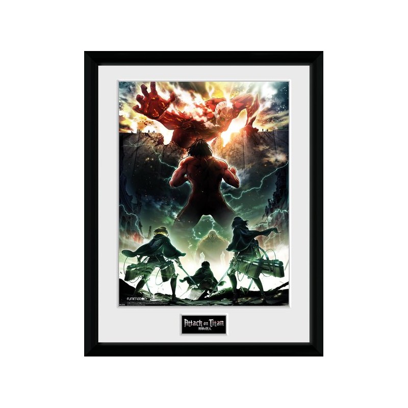Frame  - Attack on Titan - Key Art