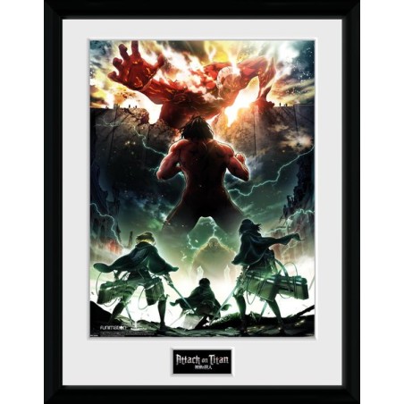 Frame  - Attack on Titan - Key Art