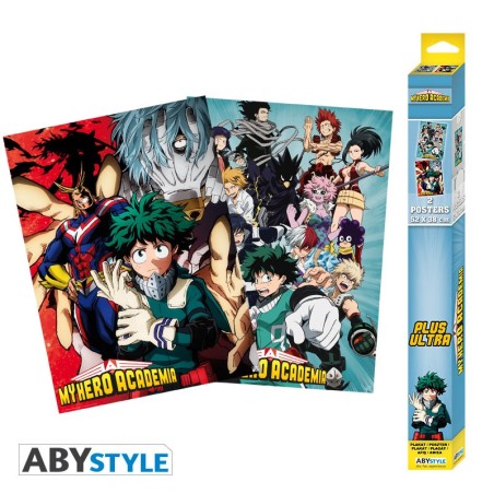 Poster - Pack de 2 - My Hero Academia - Artworks