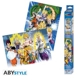 Poster - Pack de 2 - Dragon Ball - Groupes 