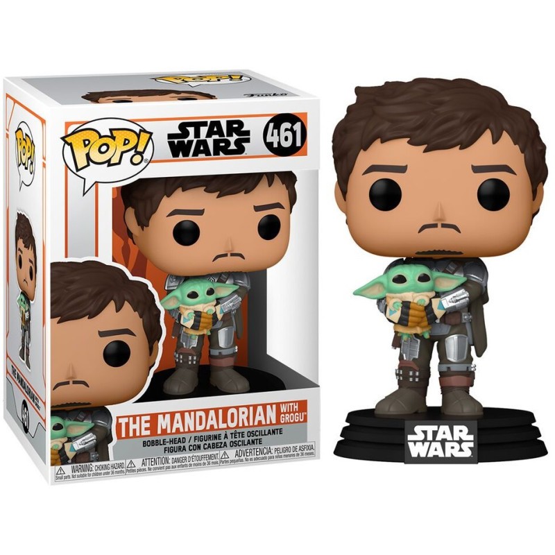 POP - POP Animation - Star Wars - 461 - Mando Holding Child
