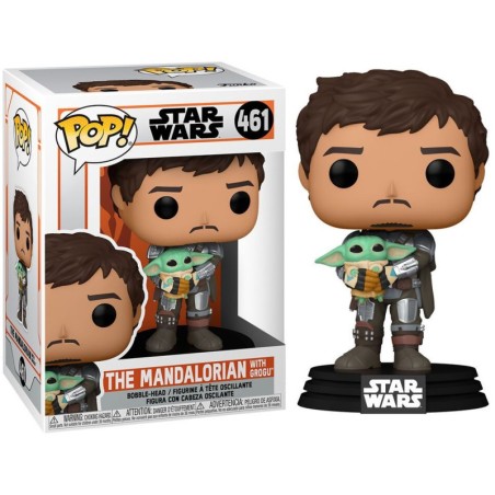POP - POP Animation - Star Wars - 461 - Mando Holding Child