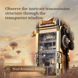 Construction kit - Steampunk - 85008 - Steampunk Clock Tower Park