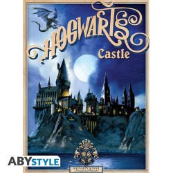 Poster - Set of 2 - Harry Potter - Retro Poudlard & Diagon