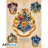 Poster - Set of 2 - Harry Potter - Crest & Marauders