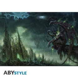 Poster - Roulé et filmé - World of Warcraft - Illidan Hurlorage